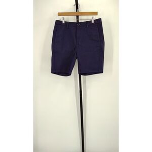 Quince Men Organic Cotton Classic Stretch Chino Shorts - 9" Deep Navy 32